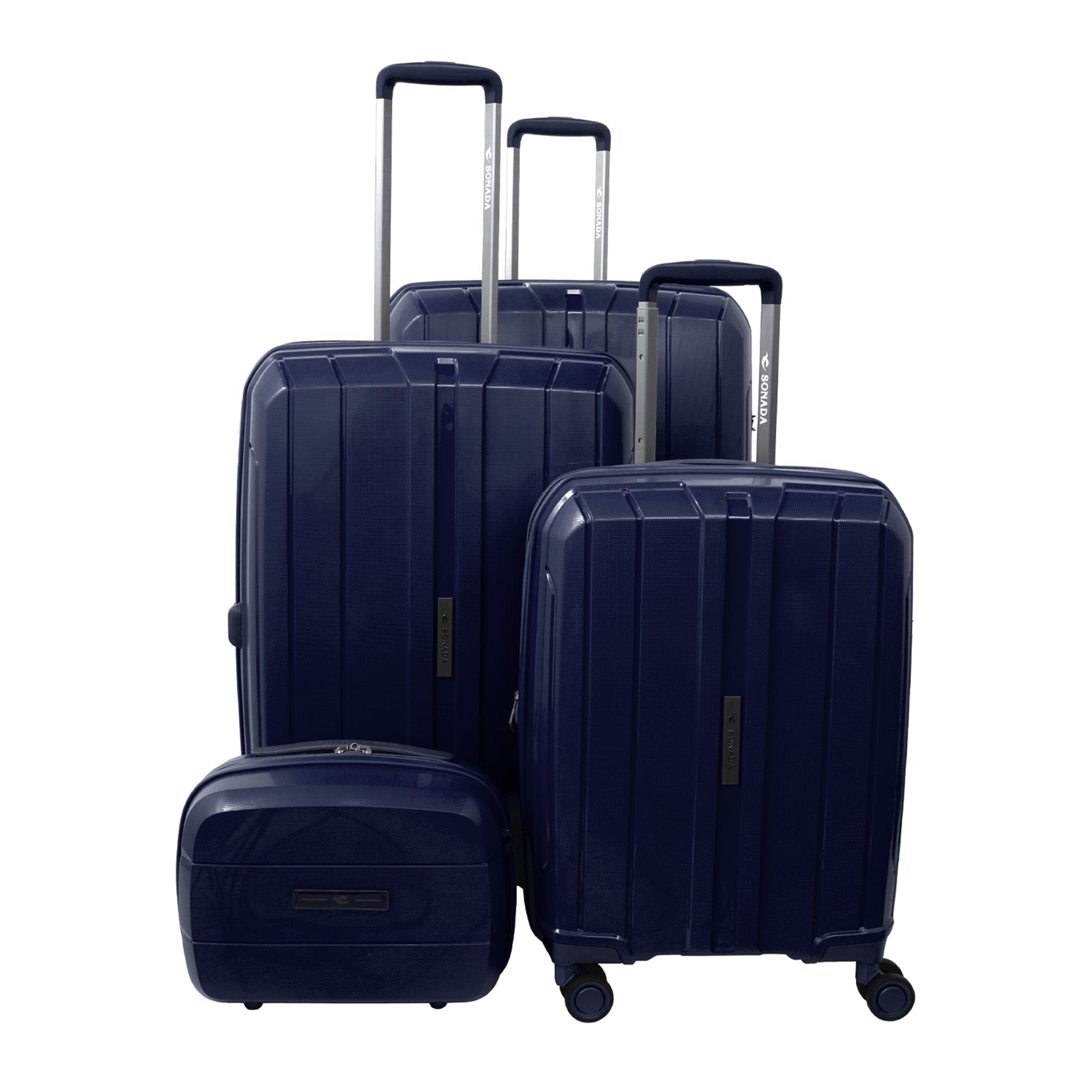 Sonada Hardcase Trolly Set of 4- Red